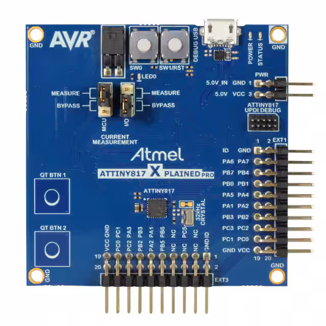 ATTINY817-XPRO Microchip Technology  Cartes d'évaluation - Embarquées - MCU DSP
